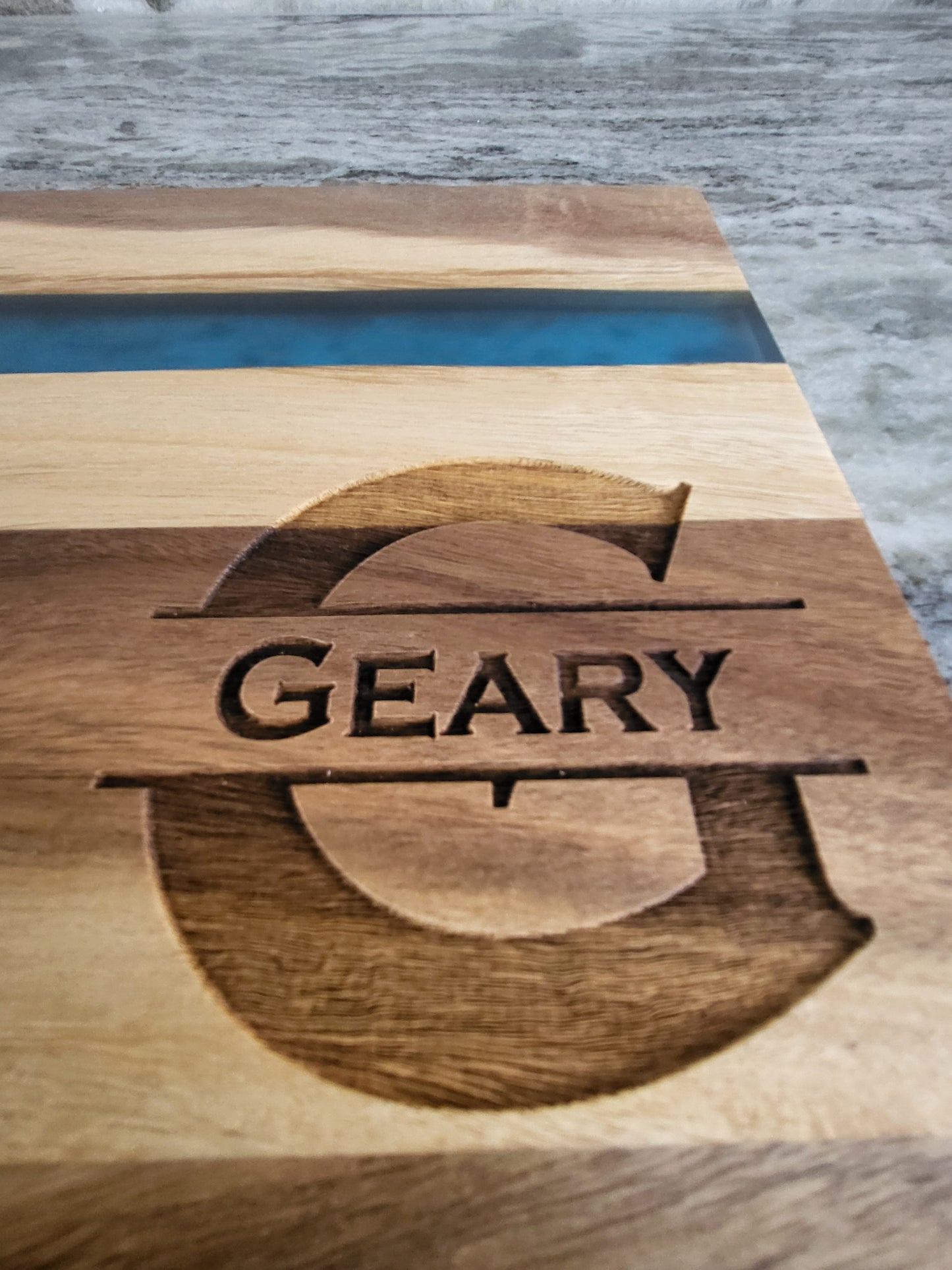 Custom Name Cutting Board