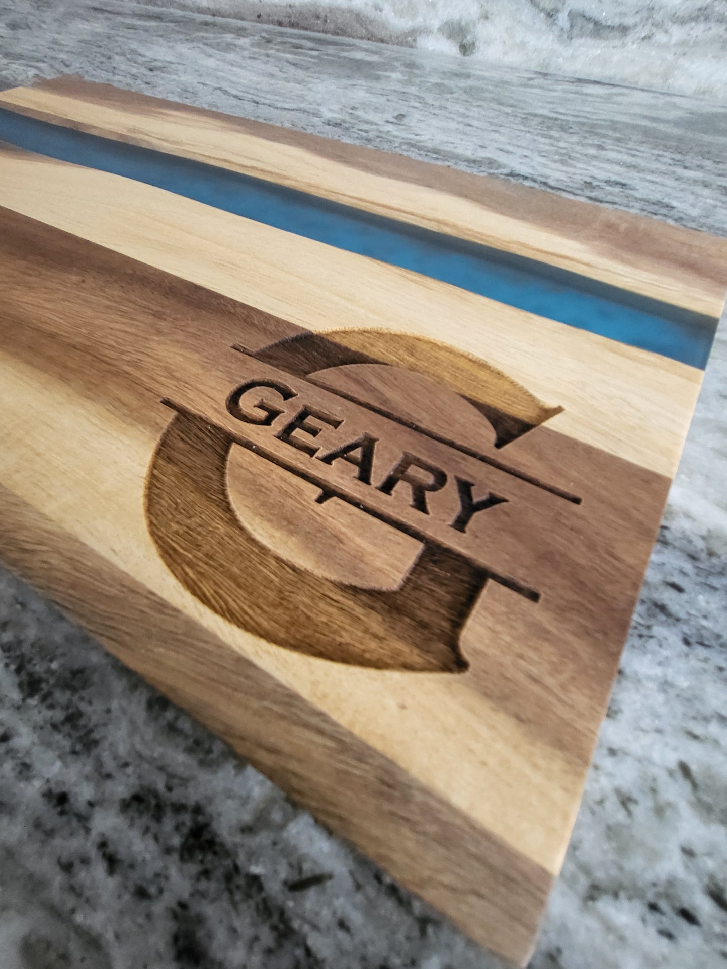Custom Name Cutting Board