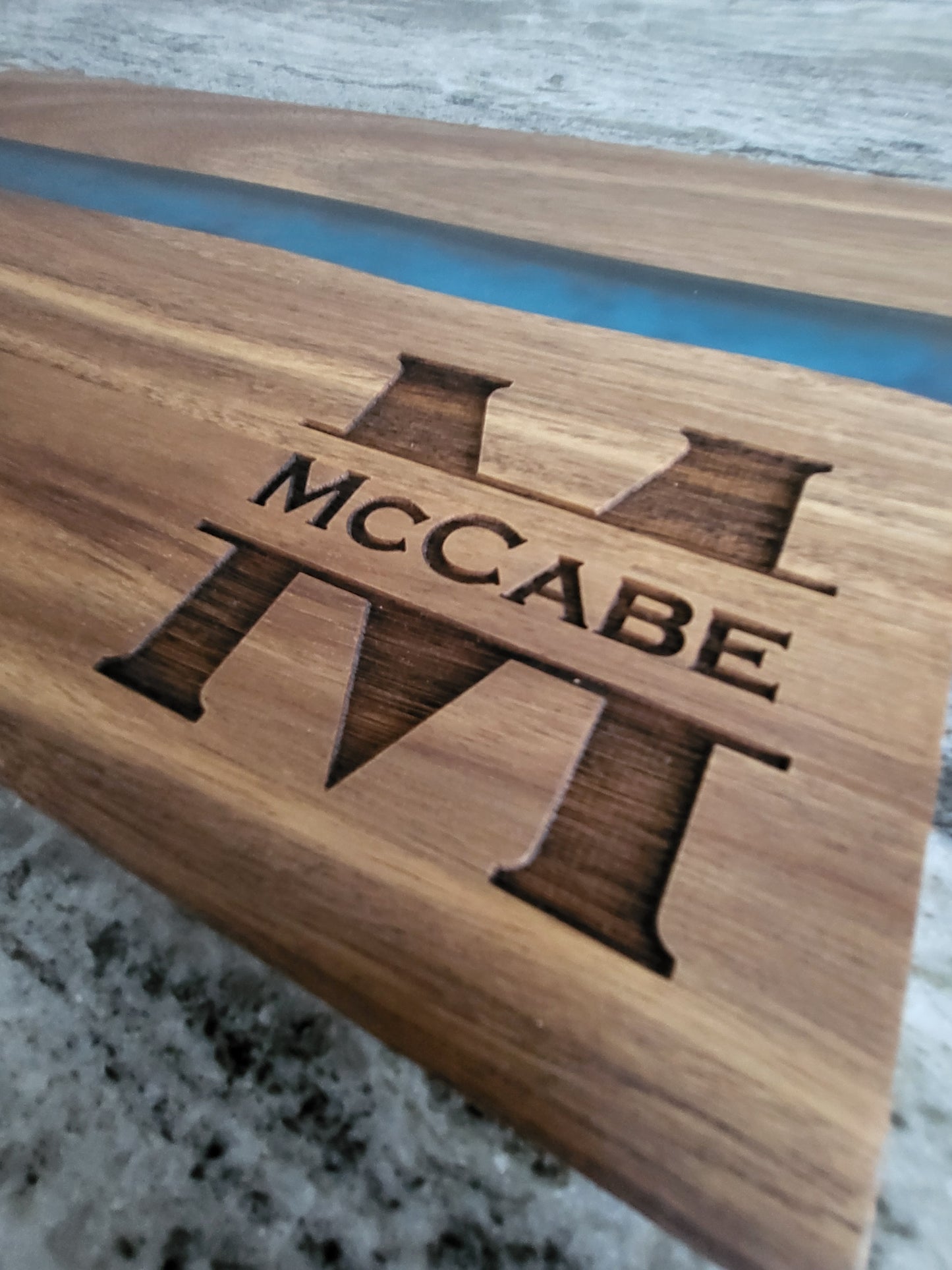 Custom Name Cutting Board