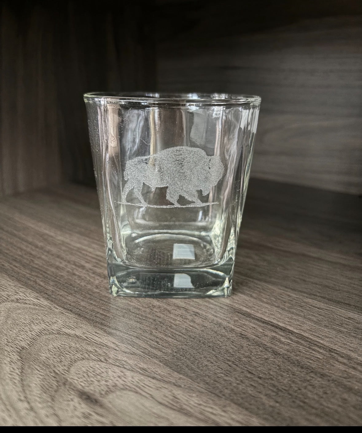 Laser Engraved Whiskey Rocks Glasses
