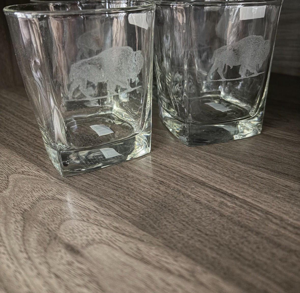 Laser Engraved Whiskey Rocks Glasses
