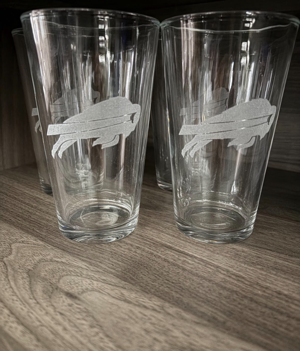 Laser Engraved Pint Glasses!
