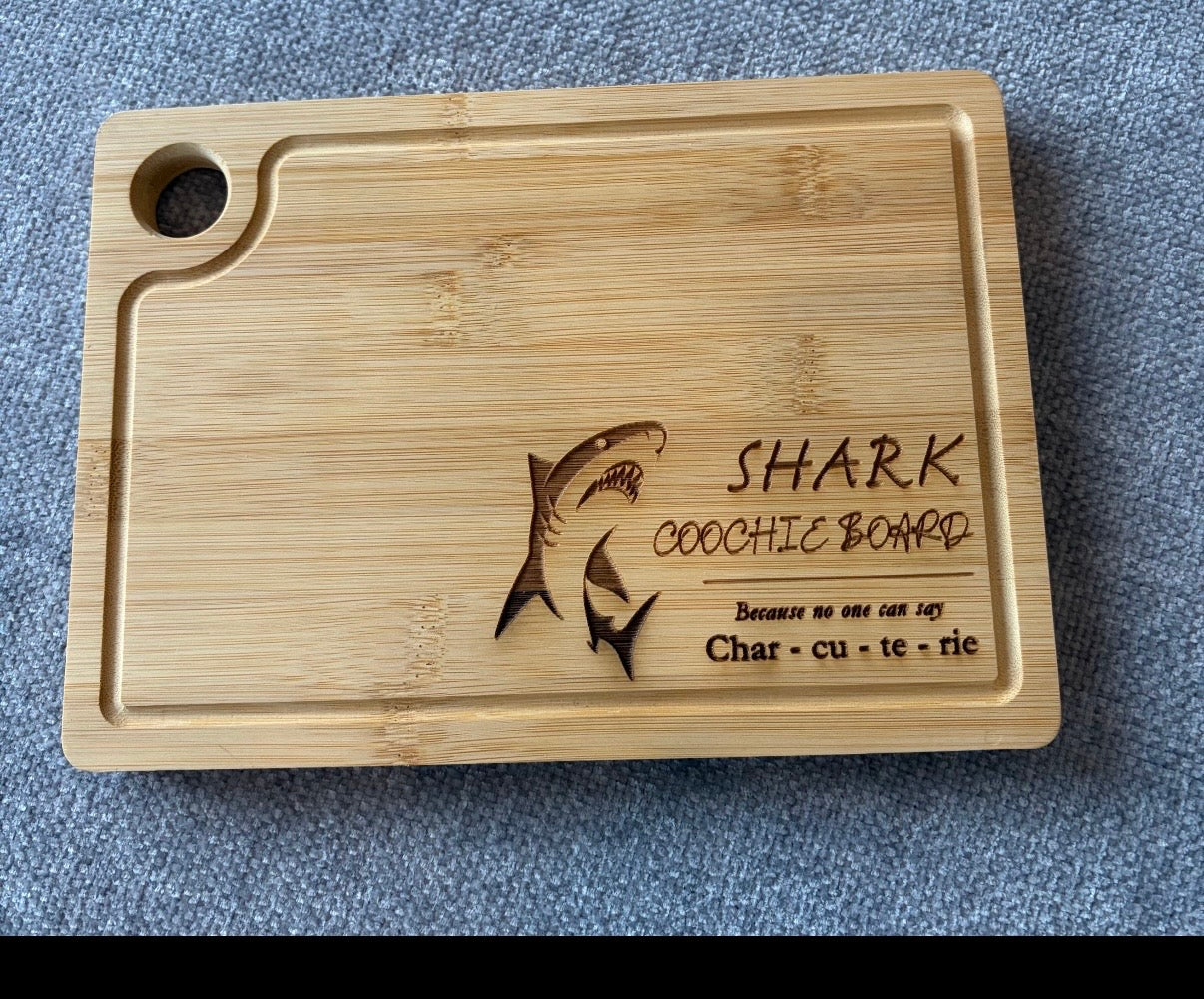 Serve Up Laughs with the Ultimate "Shark Coochie" Board!